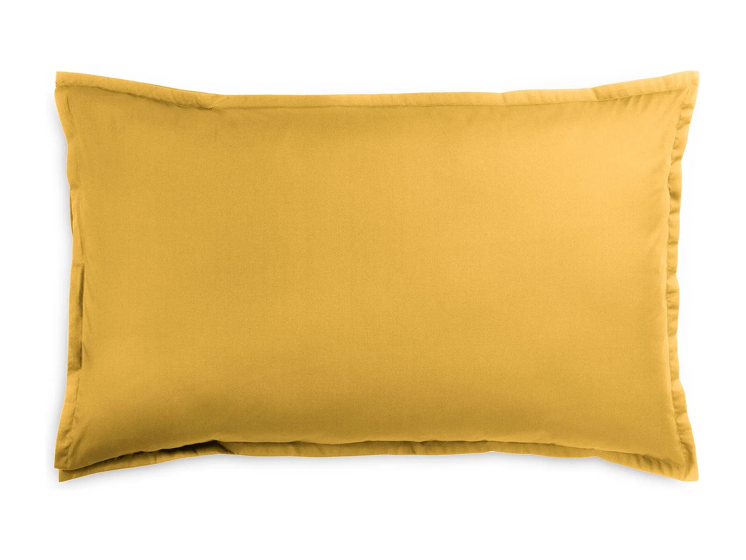 Federa in raso di cotone tinta unita seitan (50x80cm)