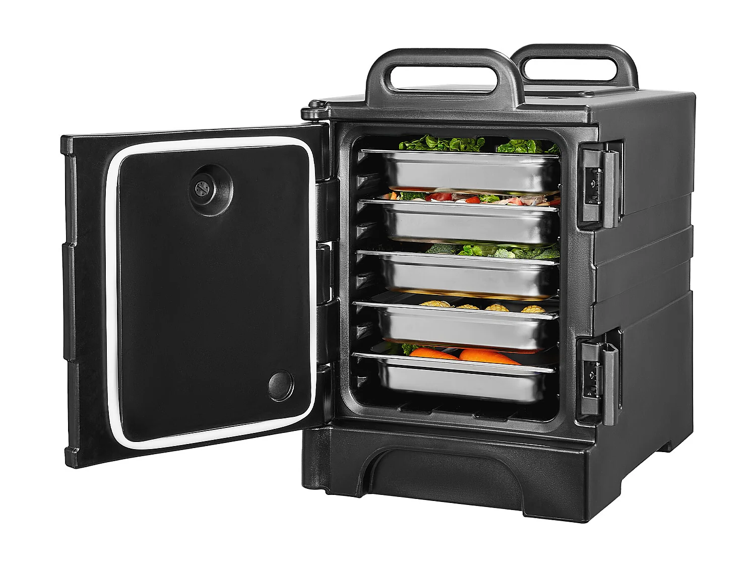 Geisoleerde Transportbox SucceBuy, Voedselbakhouder 77 L, voor Catering, Restaurants, Kantines