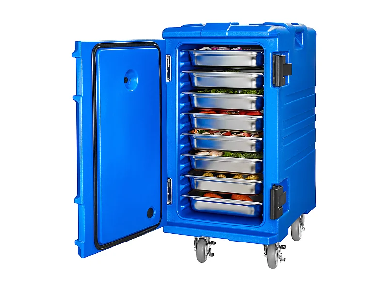 Boîte de Transport Isolé SucceBuy, 120L avec Roulettes, pour Restauration, Restaurant, Cantine