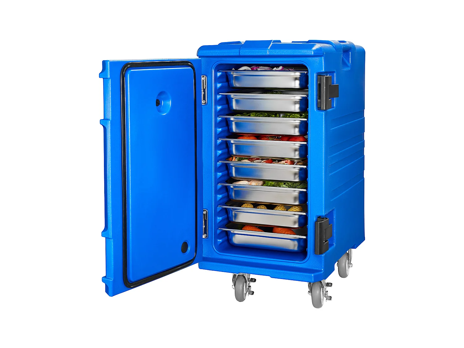 Boîte de Transport Isolé SucceBuy, 120L avec Roulettes, pour Restauration, Restaurant, Cantine