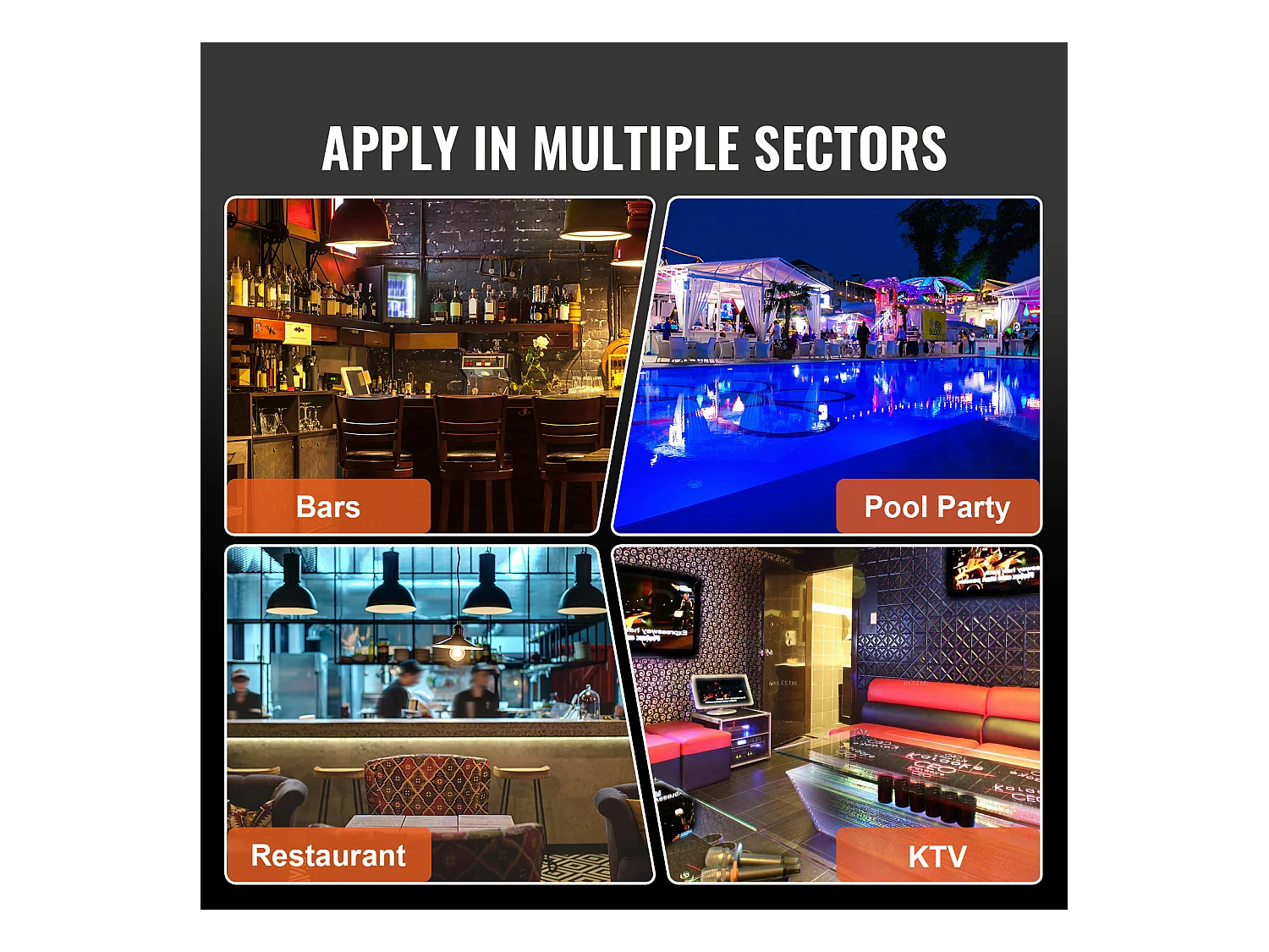 Présentoir de Bouteilles d'Alcool SucceBuy, Éclairé par LED en 2 Étapes, Étagère de Bar 152,4 cm, Contrôle RF et Application