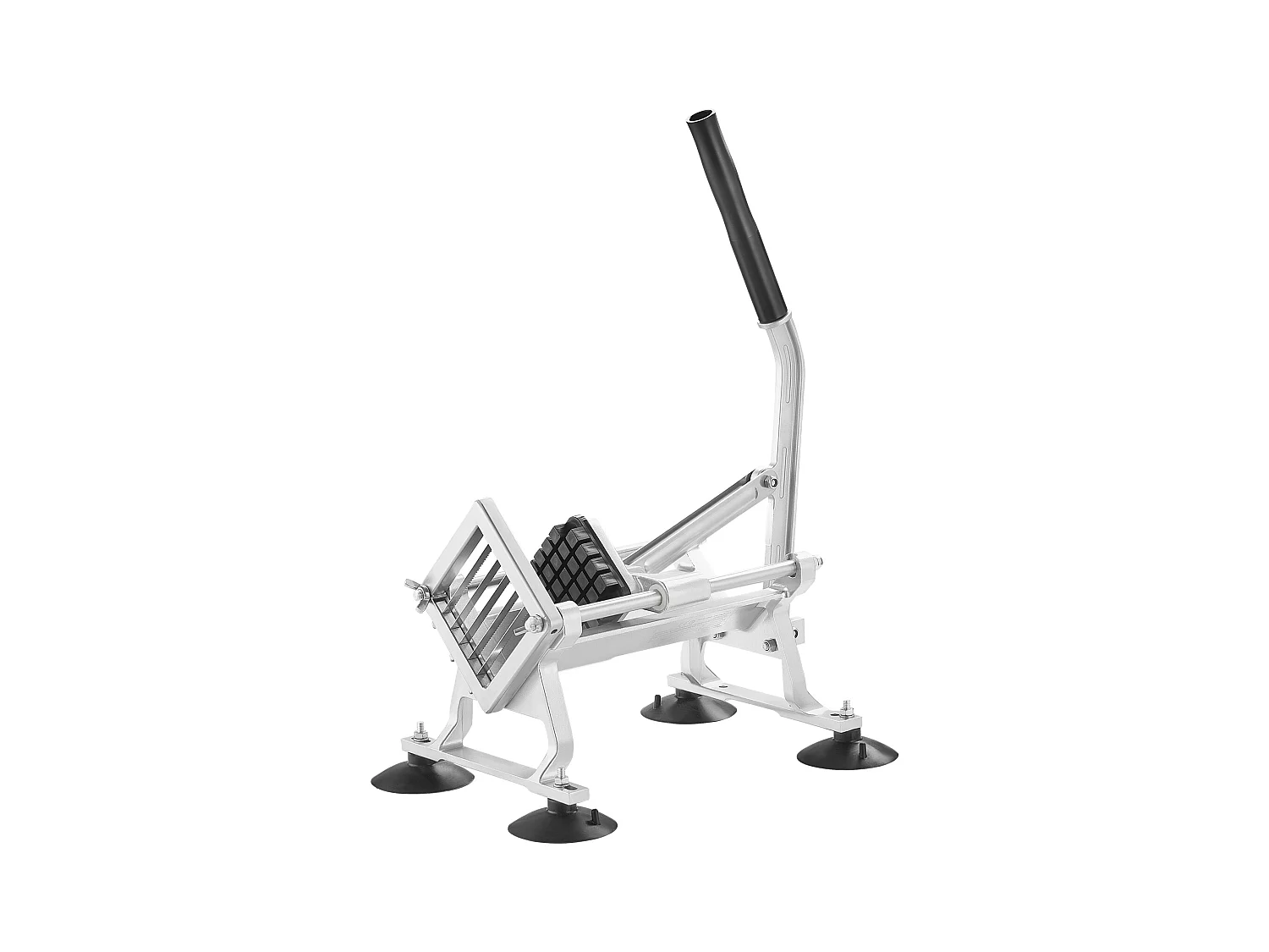 Trancheuse Manuelle SucceBuy 12,7 mm, Coupe-Légumes Commercial en Acier Inoxydable et Alliage d'Aluminium