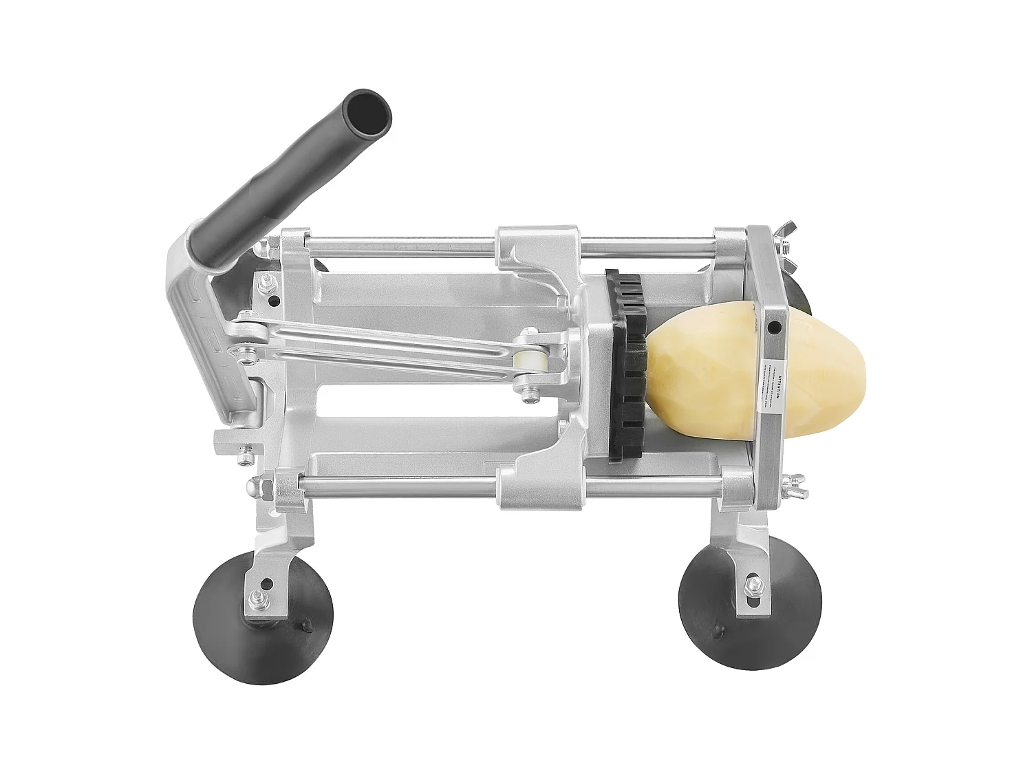 Trancheuse Manuelle SucceBuy 12,7 mm, Coupe-Légumes Commercial en Acier Inoxydable et Alliage d'Aluminium