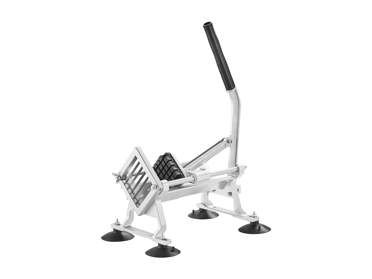 Trancheuse Manuelle SucceBuy 12,7 mm, Coupe-Légumes Commercial en Acier Inoxydable et Alliage d'Aluminium