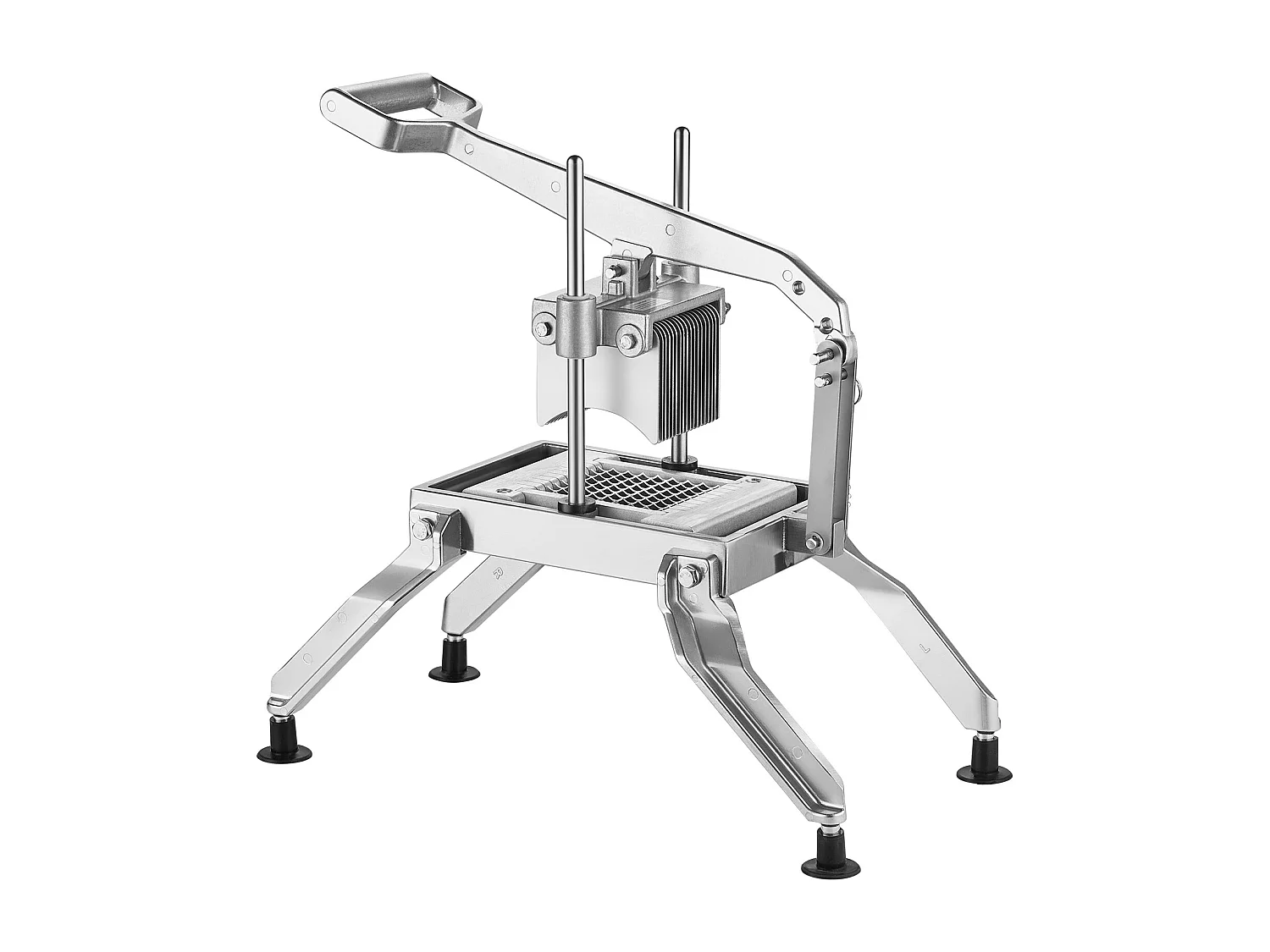 Trancheuse Manuelle SucceBuy 6,35 mm/12,7 mm, Coupe-Tomates, Acier Inoxydable et Alliage d'Aluminium