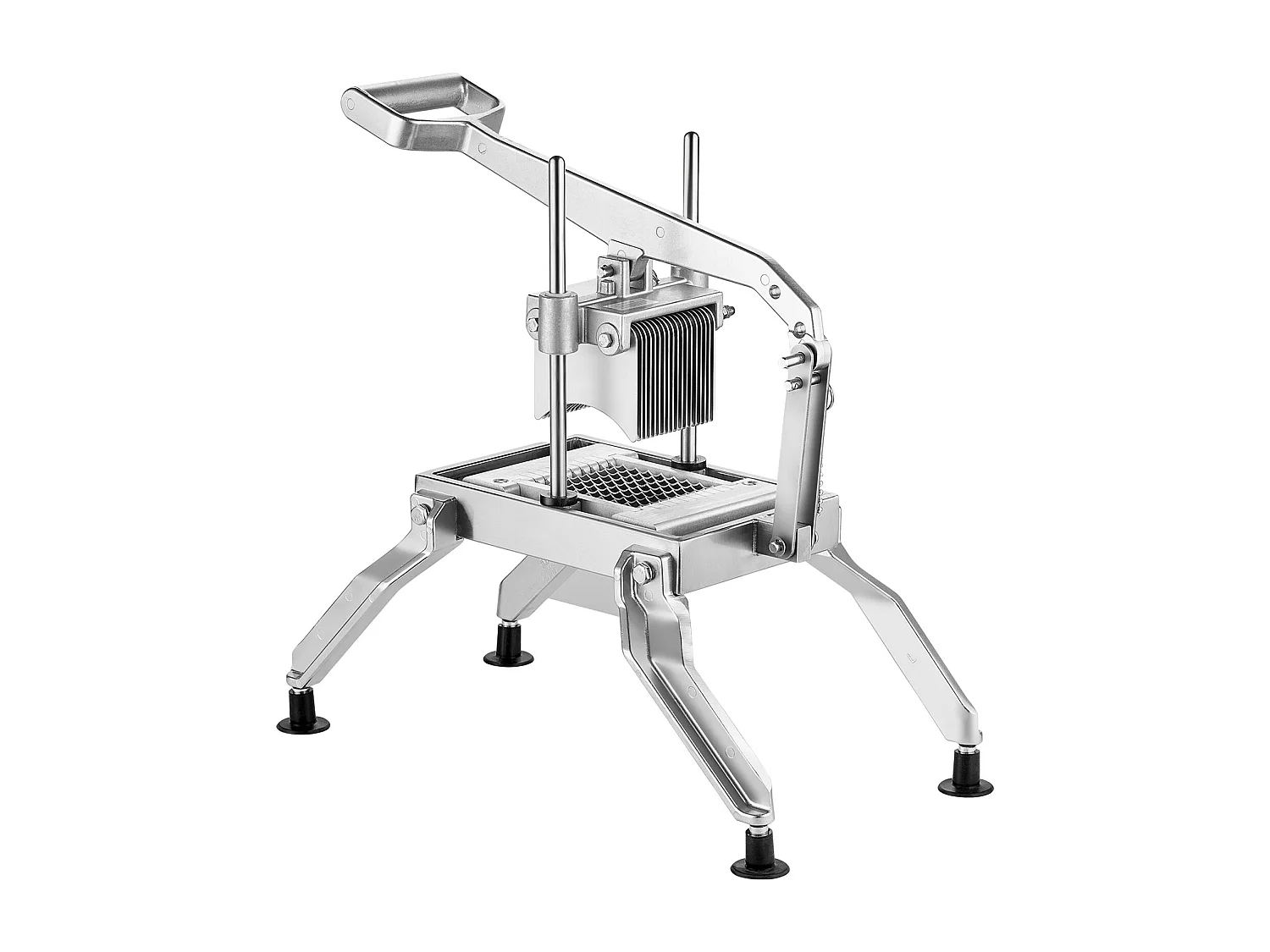 Trancheuse Manuelle SucceBuy 6,35 mm/12,7 mm, Coupe-Tomates, Acier Inoxydable et Alliage d'Aluminium