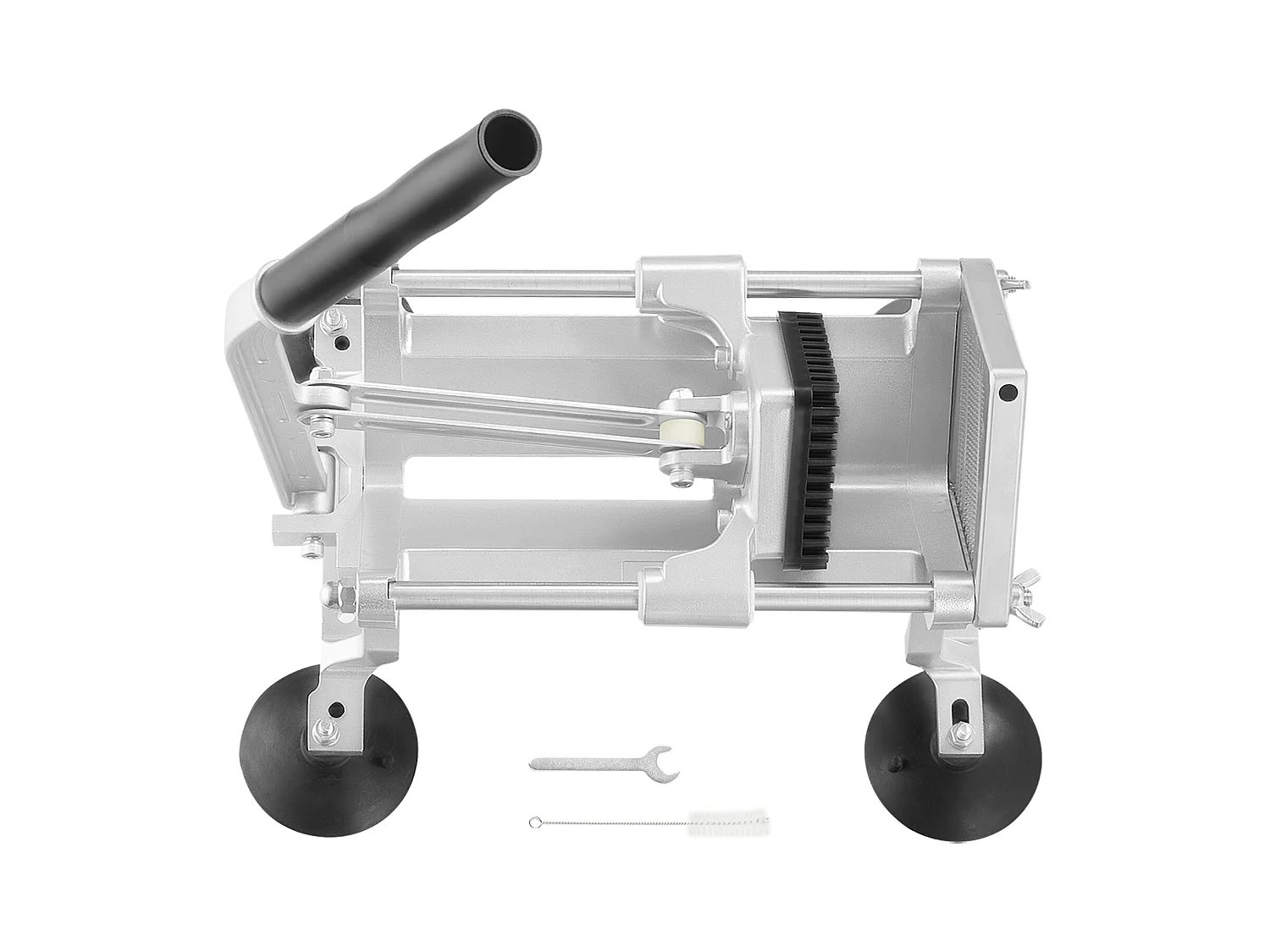 Trancheuse Manuelle SucceBuy 6,35 mm, Coupe-Légumes Commercial, Acier Inoxydable et Alliage d'Aluminium