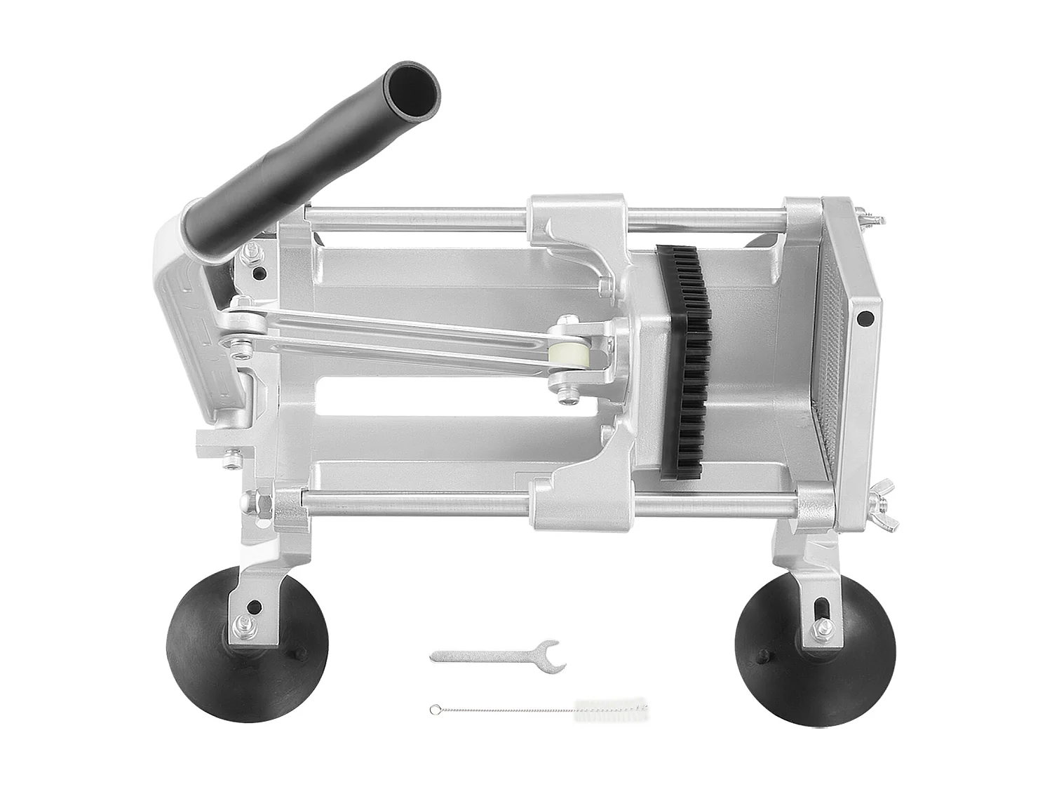 Trancheuse Manuelle SucceBuy 6,35 mm, Coupe-Légumes Commercial, Acier Inoxydable et Alliage d'Aluminium