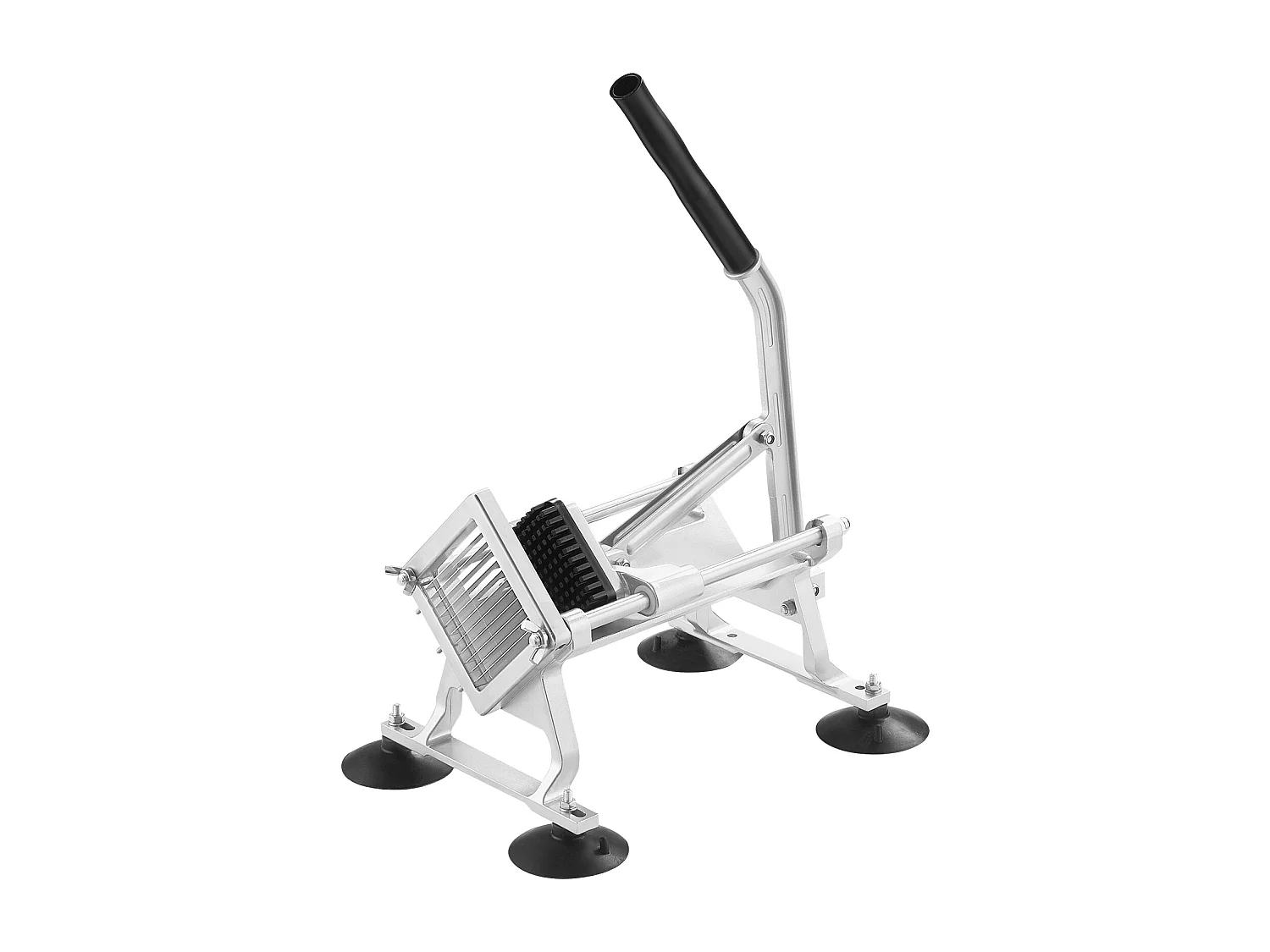 Trancheuse Manuelle SucceBuy 6,35 mm, Coupe-Légumes Commercial, Acier Inoxydable et Alliage d'Aluminium