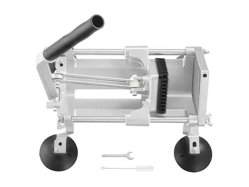 Trancheuse Manuelle SucceBuy 6,35 mm, Coupe-Légumes Commercial, Acier Inoxydable et Alliage d'Aluminium