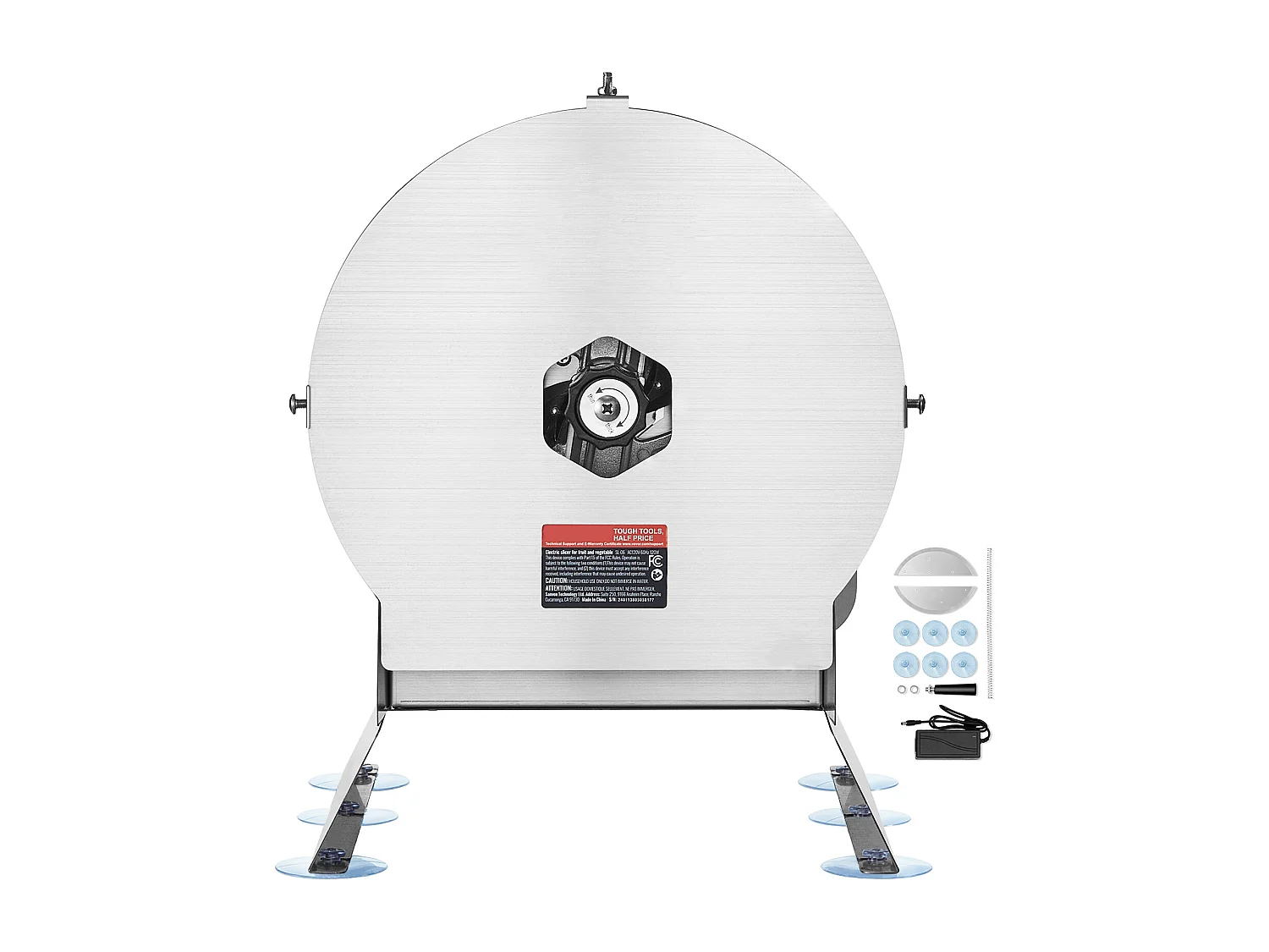 Trancheuse Manuelle SucceBuy Coupe-Légumes électrique Manuel 0-1.27cm, épaisseur Réglable