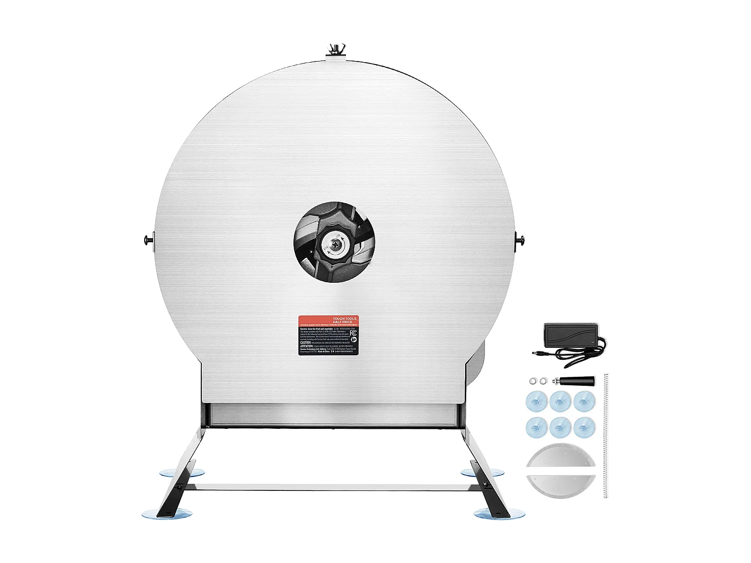 Trancheuse Manuelle SucceBuy Trancheuse à Légumes électrique Manuelle 0-1.27cm, Coupe-Aliments à épaisseur Réglable, Grand Port