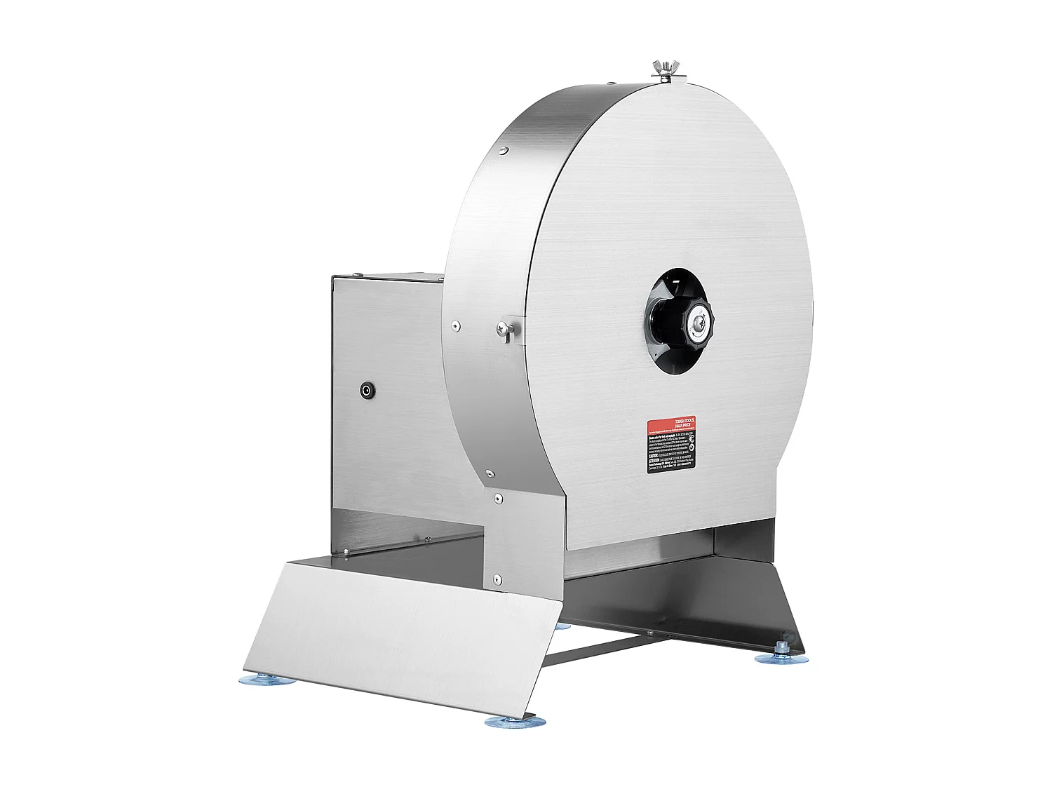 Trancheuse Manuelle SucceBuy Trancheuse à Légumes électrique Manuelle 0-1.27cm, Coupe-Aliments à épaisseur Réglable, Grand Port