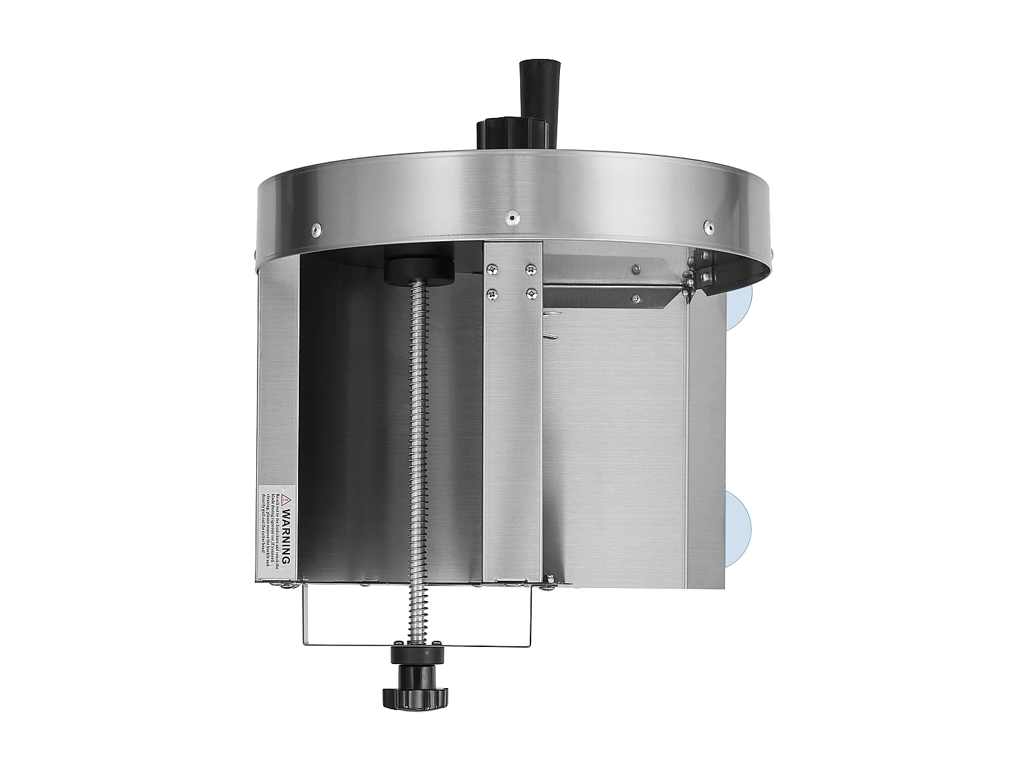 Trancheuse Manuelle SucceBuy Trancheuse Manuelle de Légumes et de Fruits, épaisseur de 0 à 1.27cm, Trancheuse Alimentaire Réglable