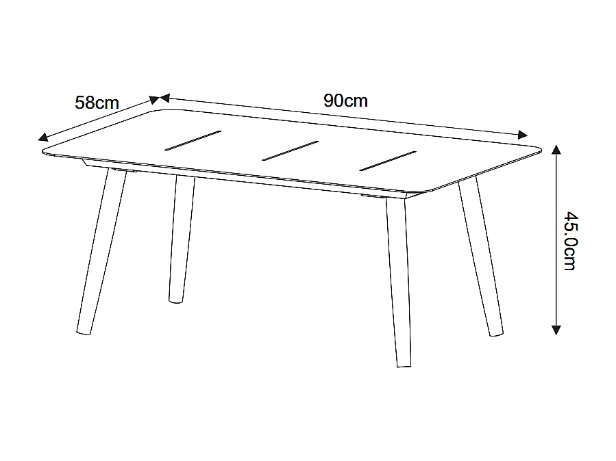 Conjunto de jardim em alumínio: um sofá de 2 lugares, 2 poltronas e uma mesa de centro - Branco com almofadas bege - TAVINYA da MYLIA
