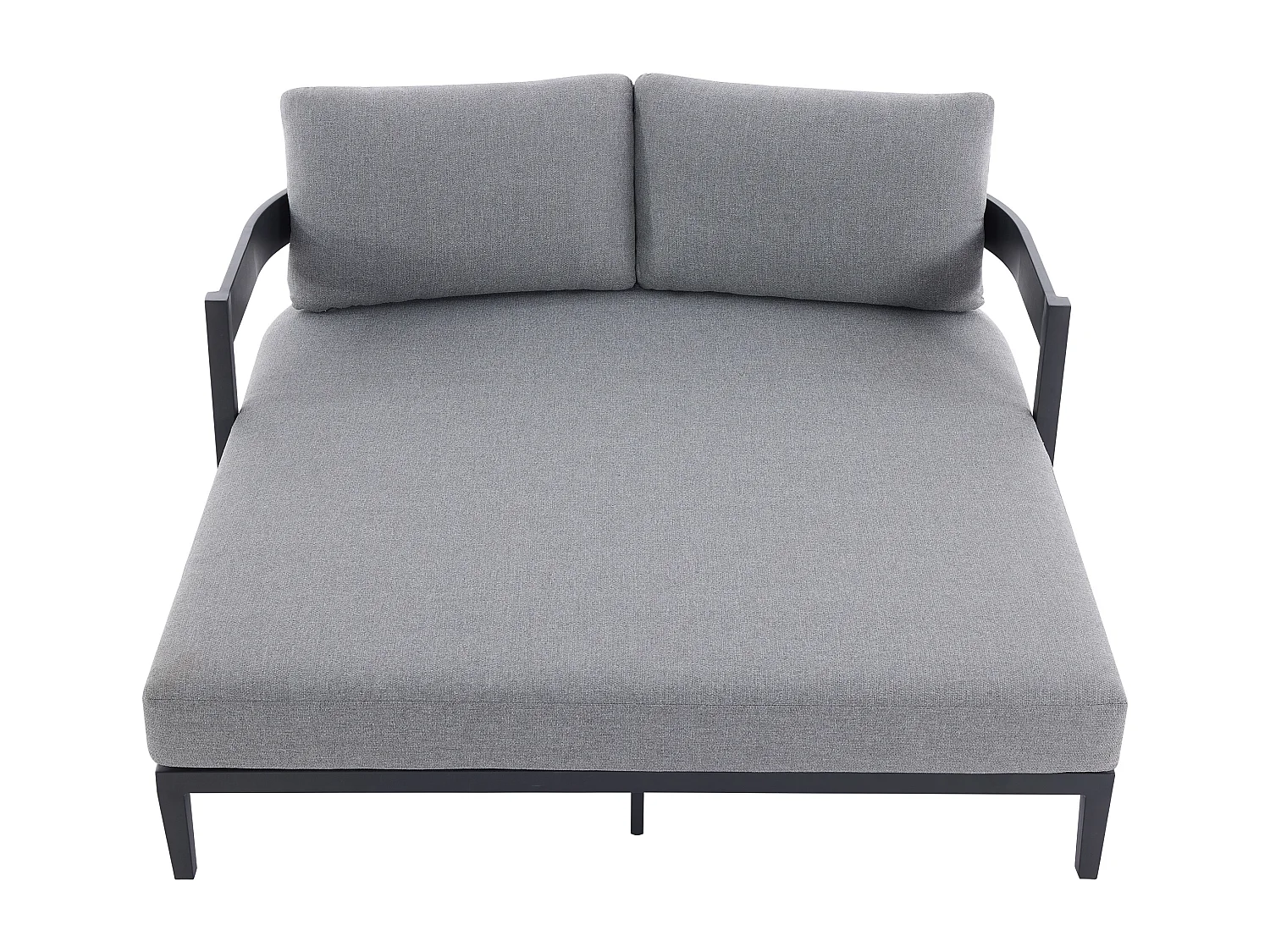 Cama de jardim em alumínio - Antracite - NYDELO da MYLIA