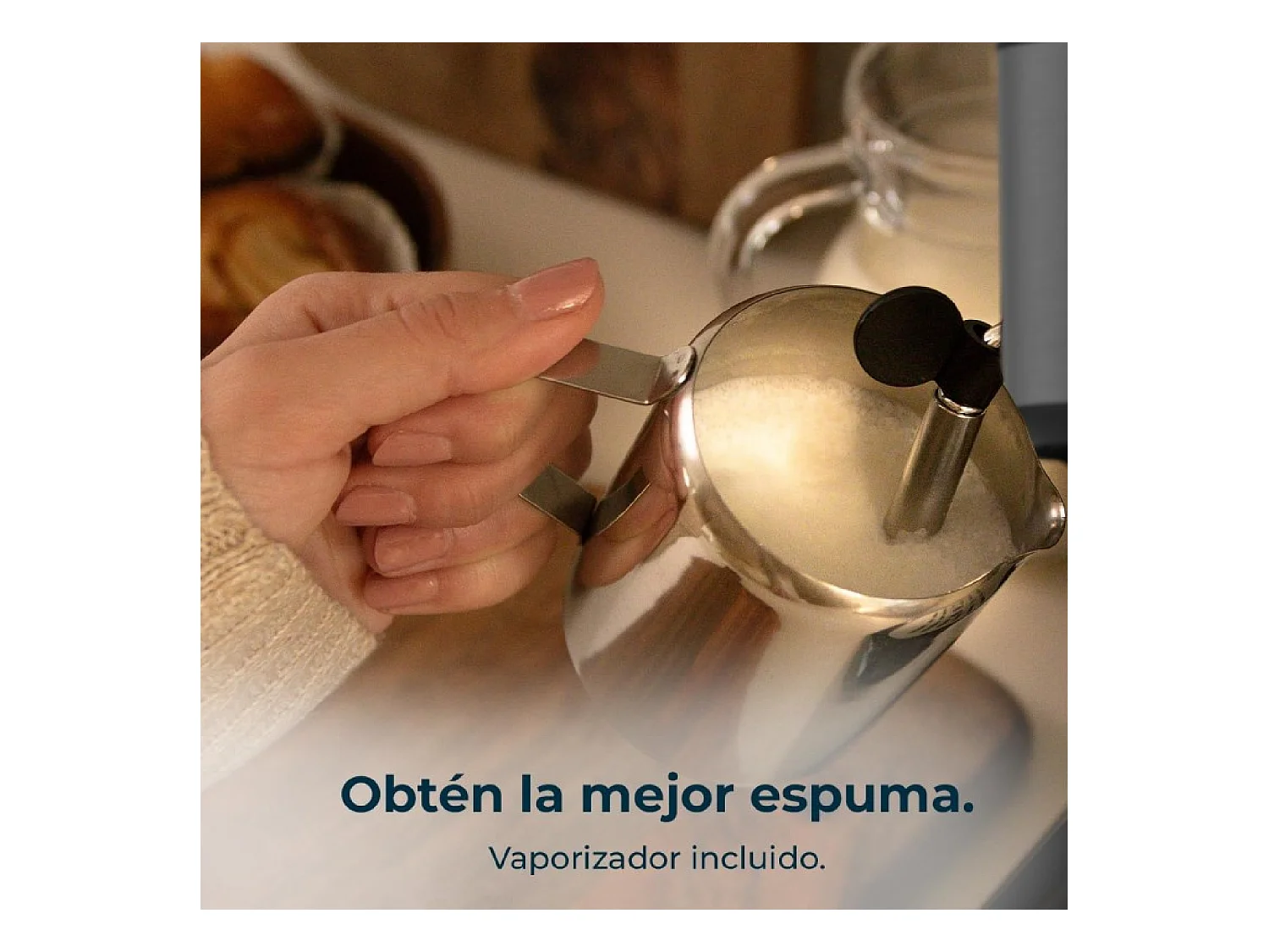 Cecotec Machine à café express Power Espresso 20 Pecan Steel