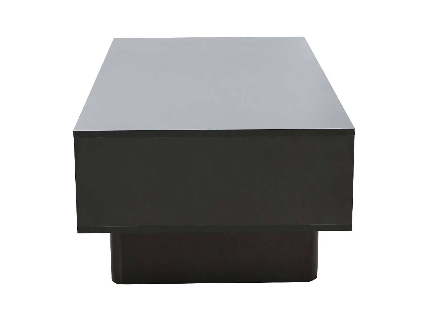 Table basse rectangulaire L120 cm noir
