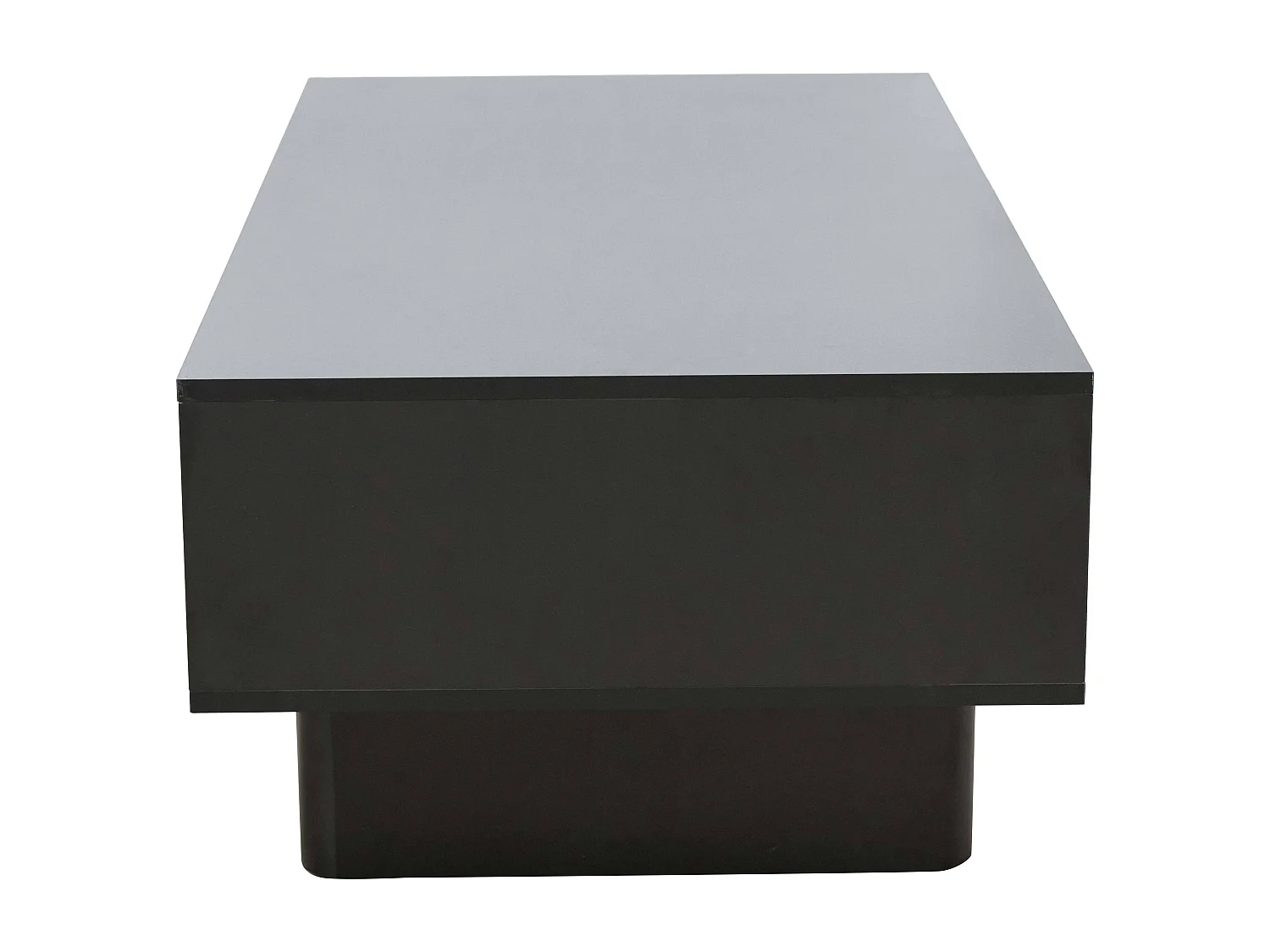 Table basse rectangulaire L120 cm noir