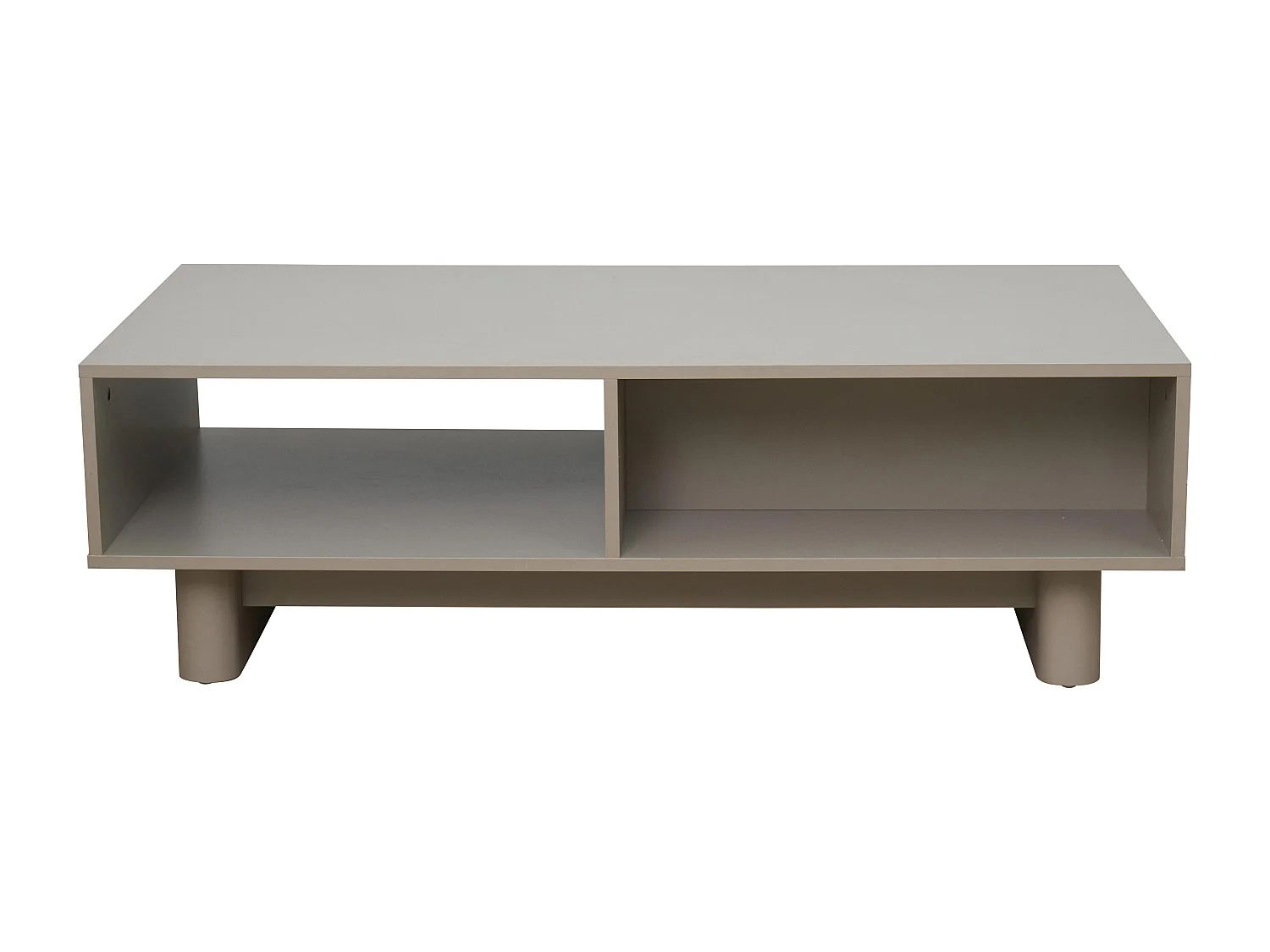 Table basse rectangulaire L120 cm beige