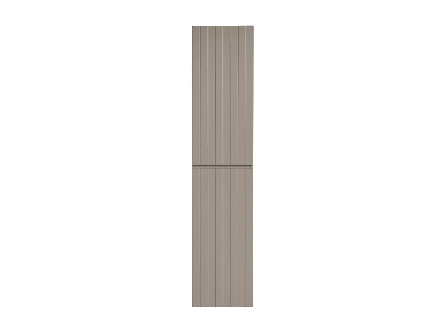 Coluna ICON 160 cm – Acabamento marrom congo – 2 portas – Móvel de banheiro suspenso