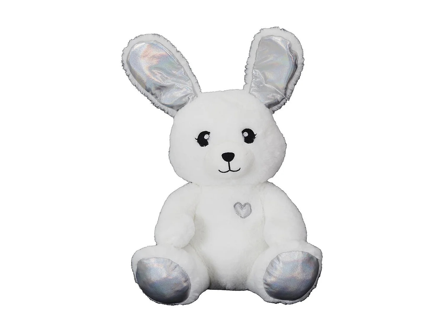 Peluche lapin animée kawaii en polyester (H30 cm)