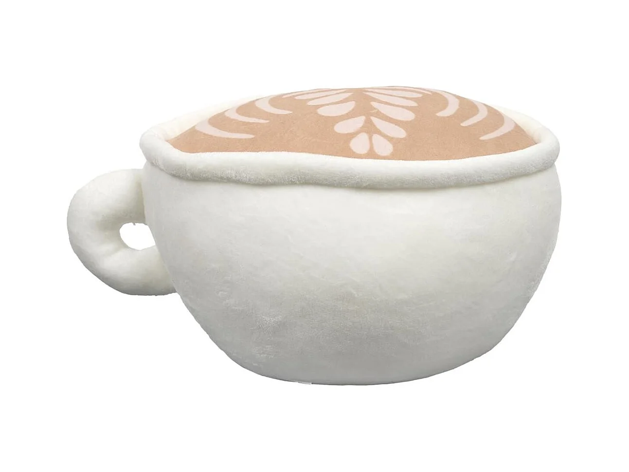 Peluche tasse de café kawaii en polyester (H18 cm)