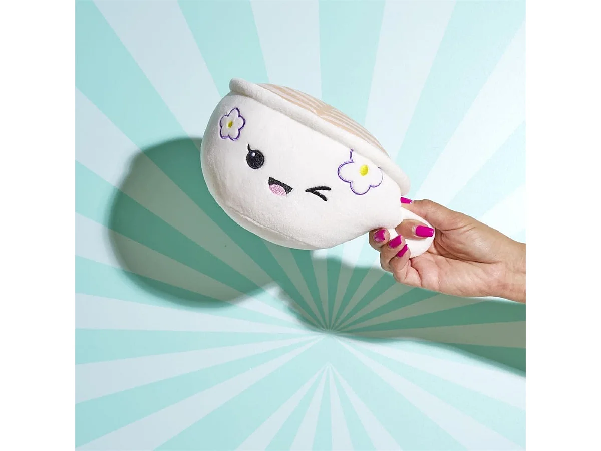 Peluche tasse de café kawaii en polyester (H18 cm)