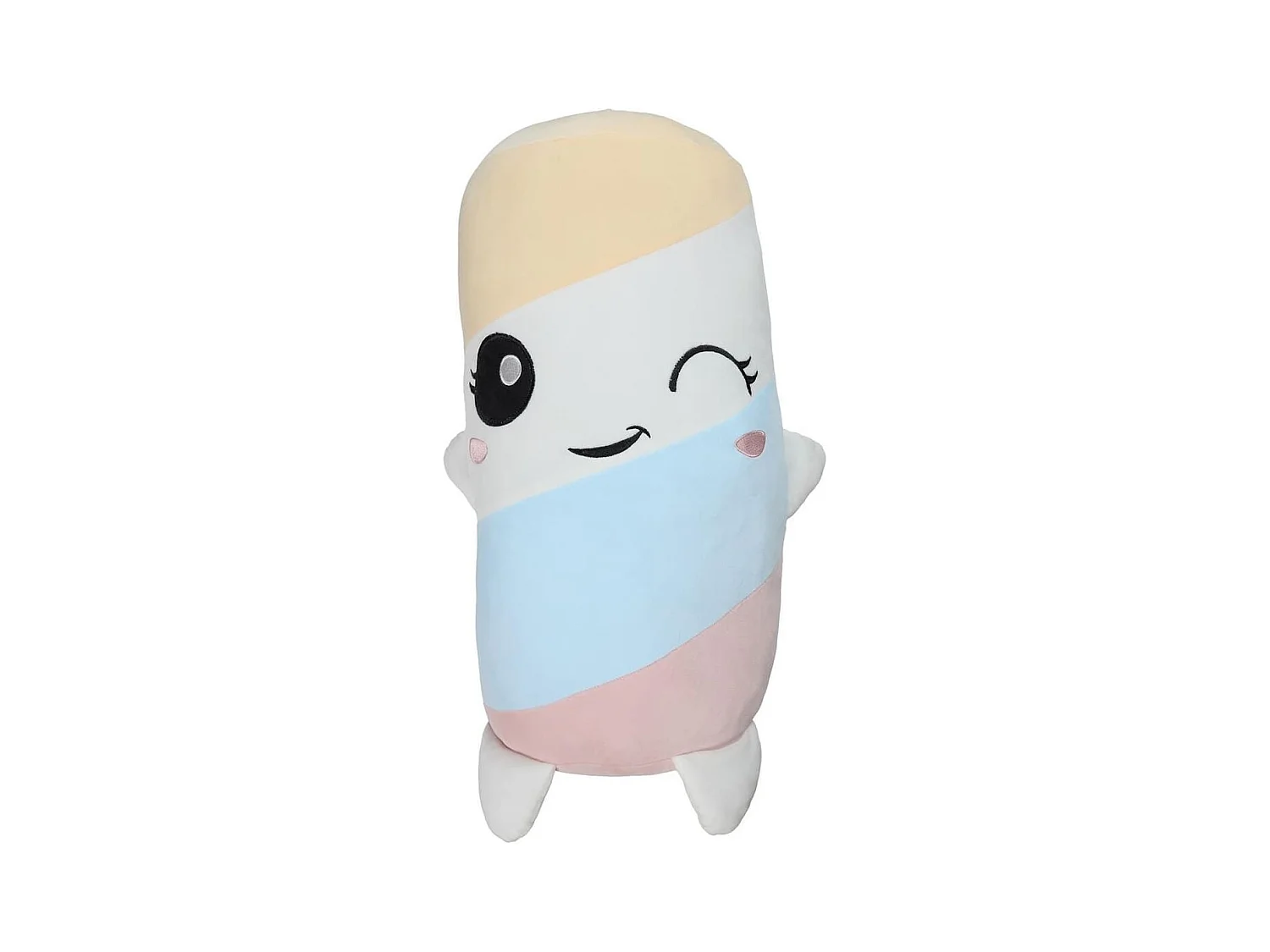 Peluche chamallow kawaii en polyester (H60 cm)