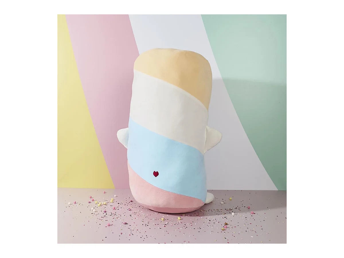 Peluche chamallow kawaii en polyester (H60 cm)