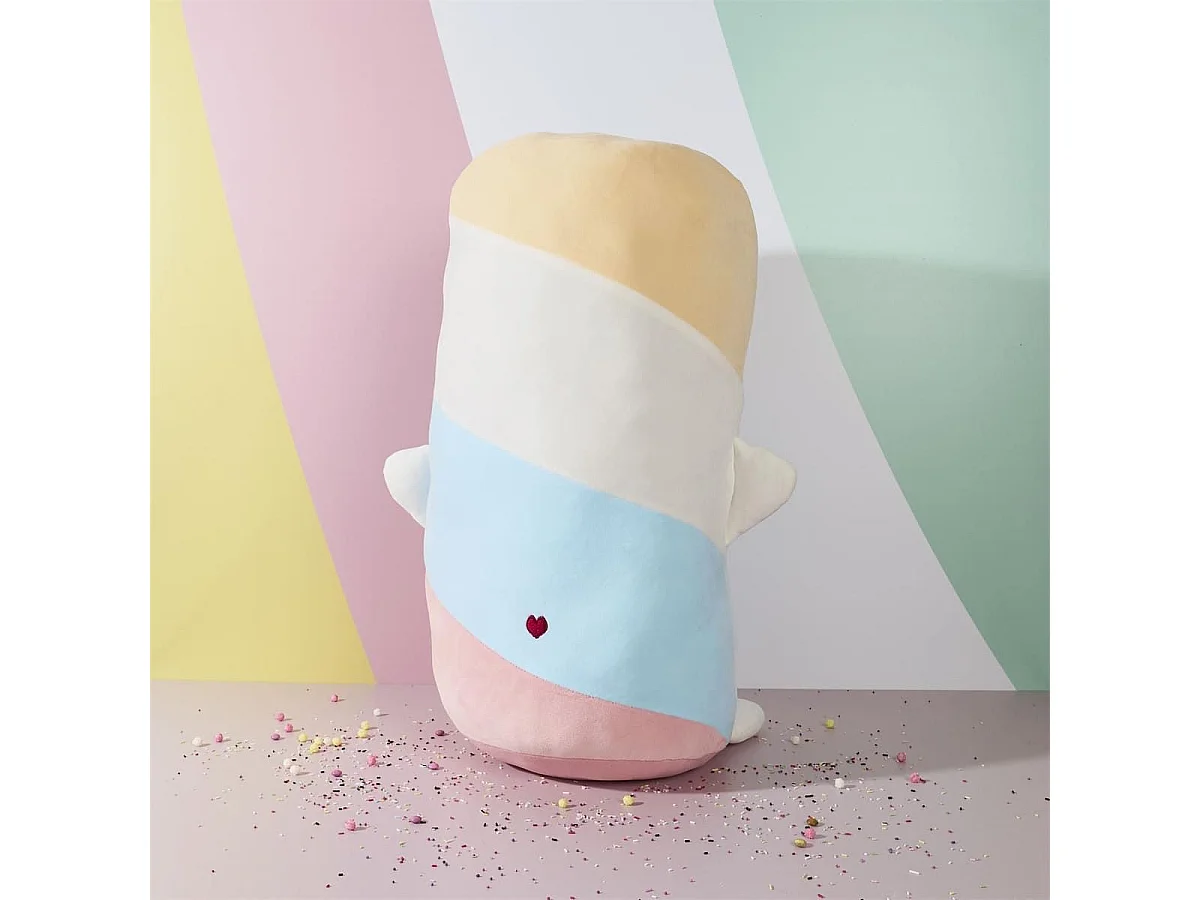 Peluche chamallow kawaii en polyester (H60 cm)