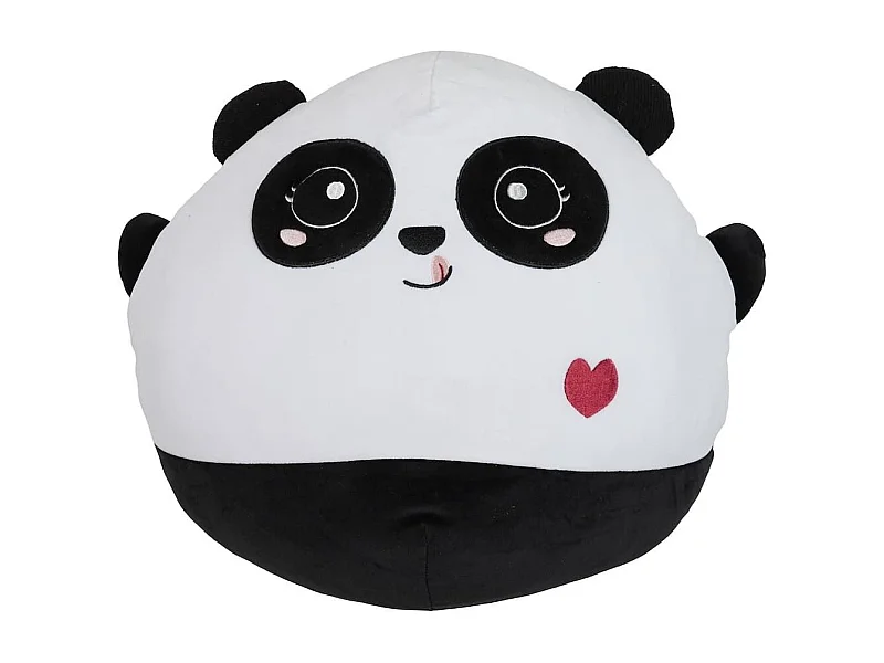 Peluche panda kawaii en polyester (H42 cm)
