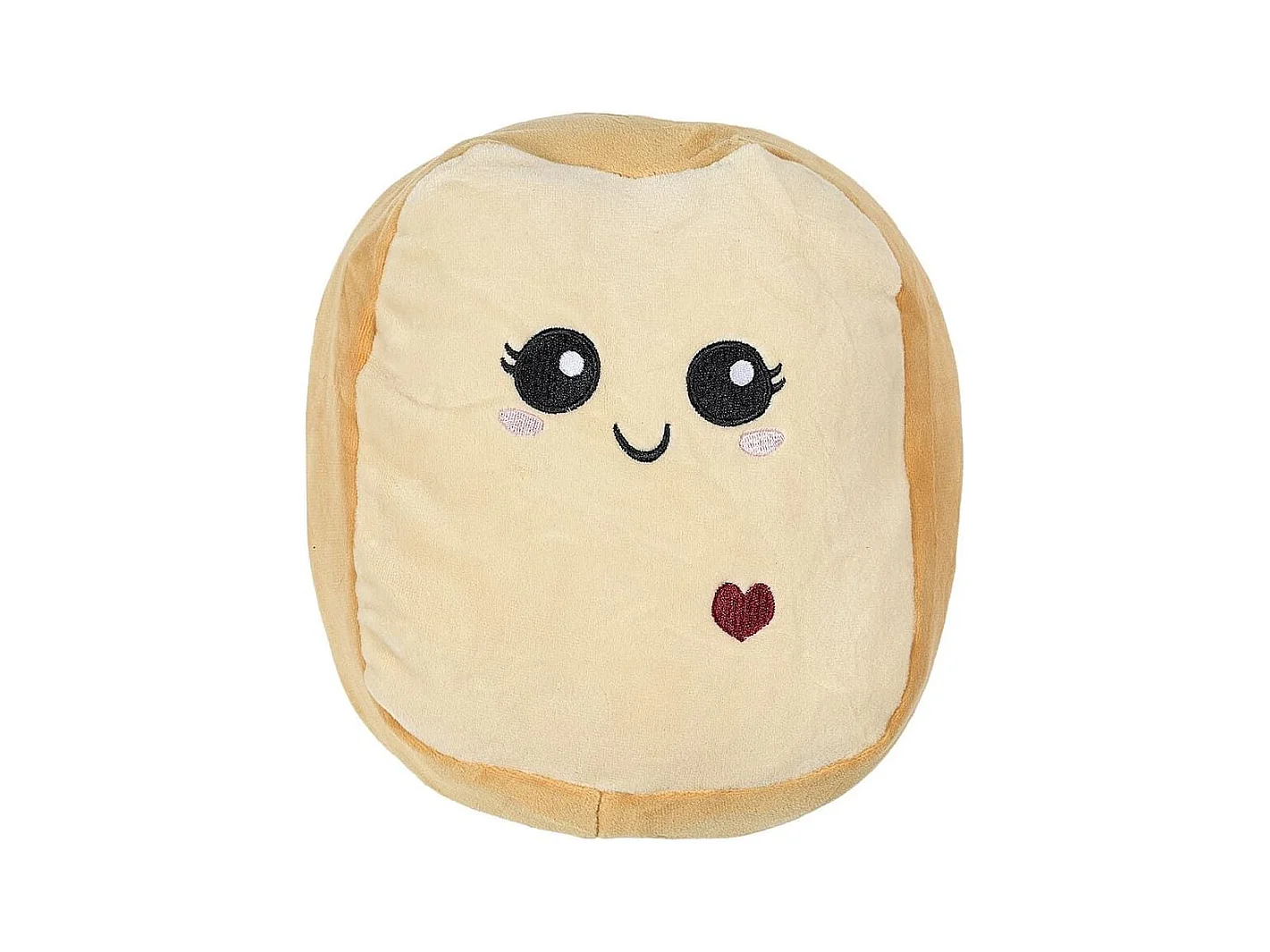 Peluche brioche kawaii en polyester (H20 cm)