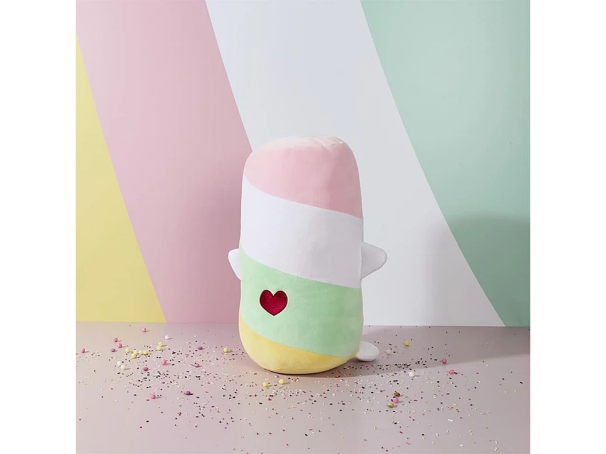 Peluche chamallow kawaii en polyester (H40 cm)