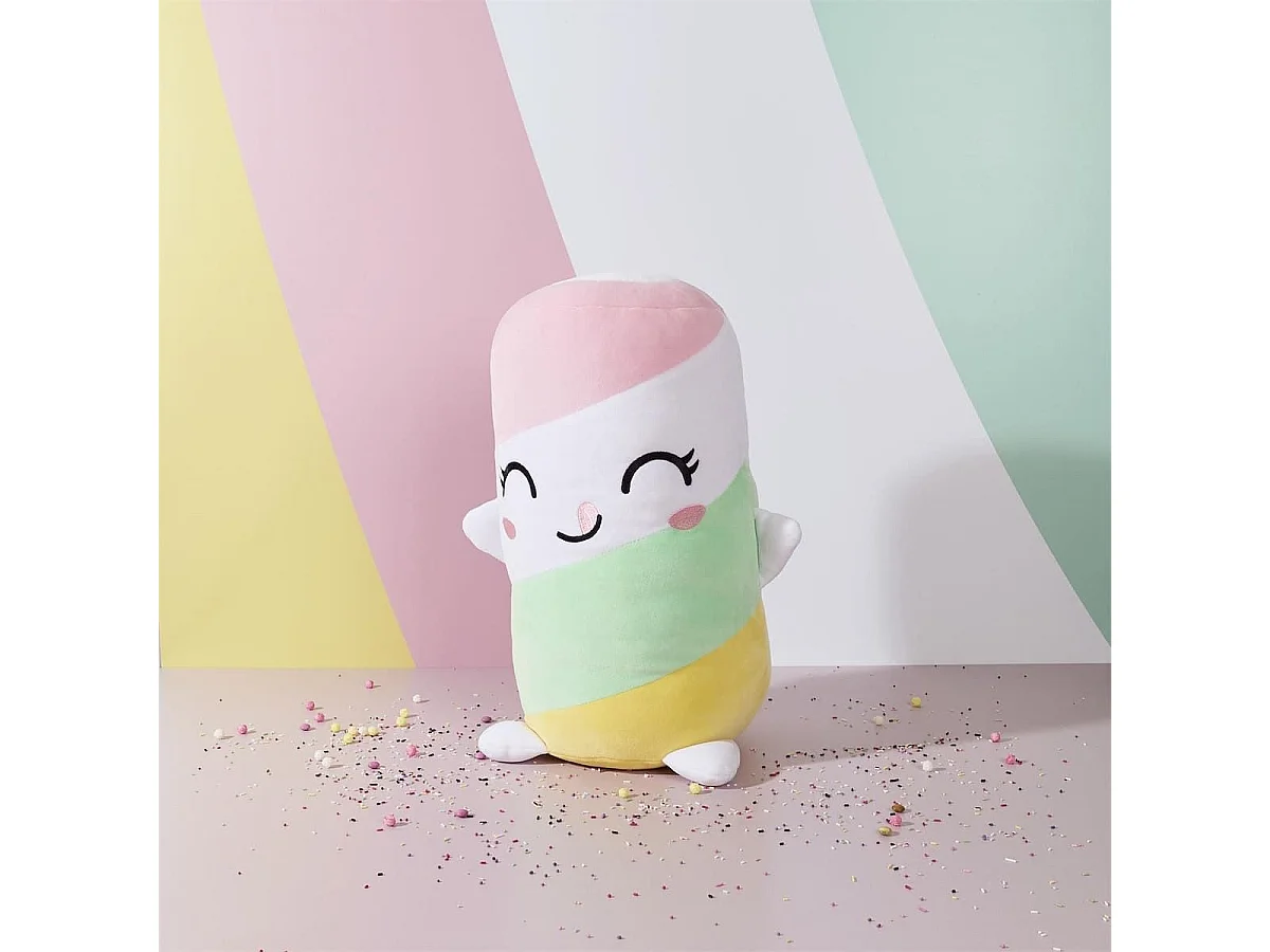 Peluche chamallow kawaii en polyester (H40 cm)