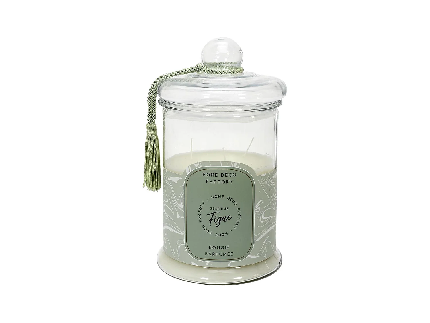 Bougie Bonbonnière Parfumée Senteur Figue H29cm - TAGADA