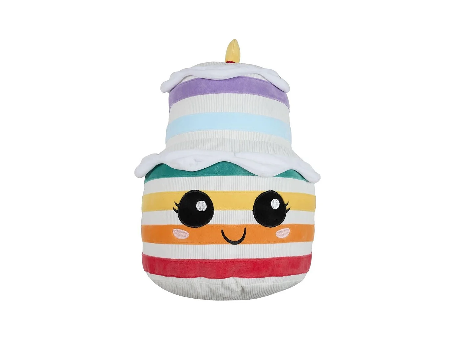 Peluche Rainbow cake kawaii en polyester (H42 cm)