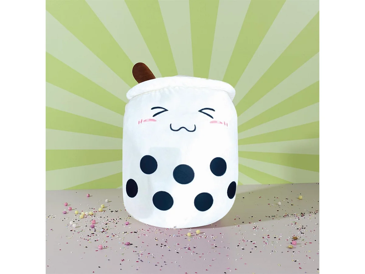 Peluche bubble tea XXL en polyester (H70 cm)