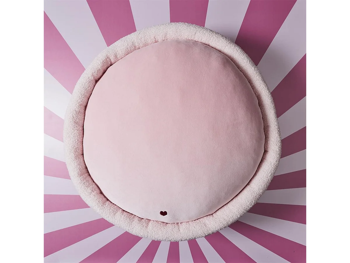 Peluche macaron kawaii en polyester (Ø70 cm)