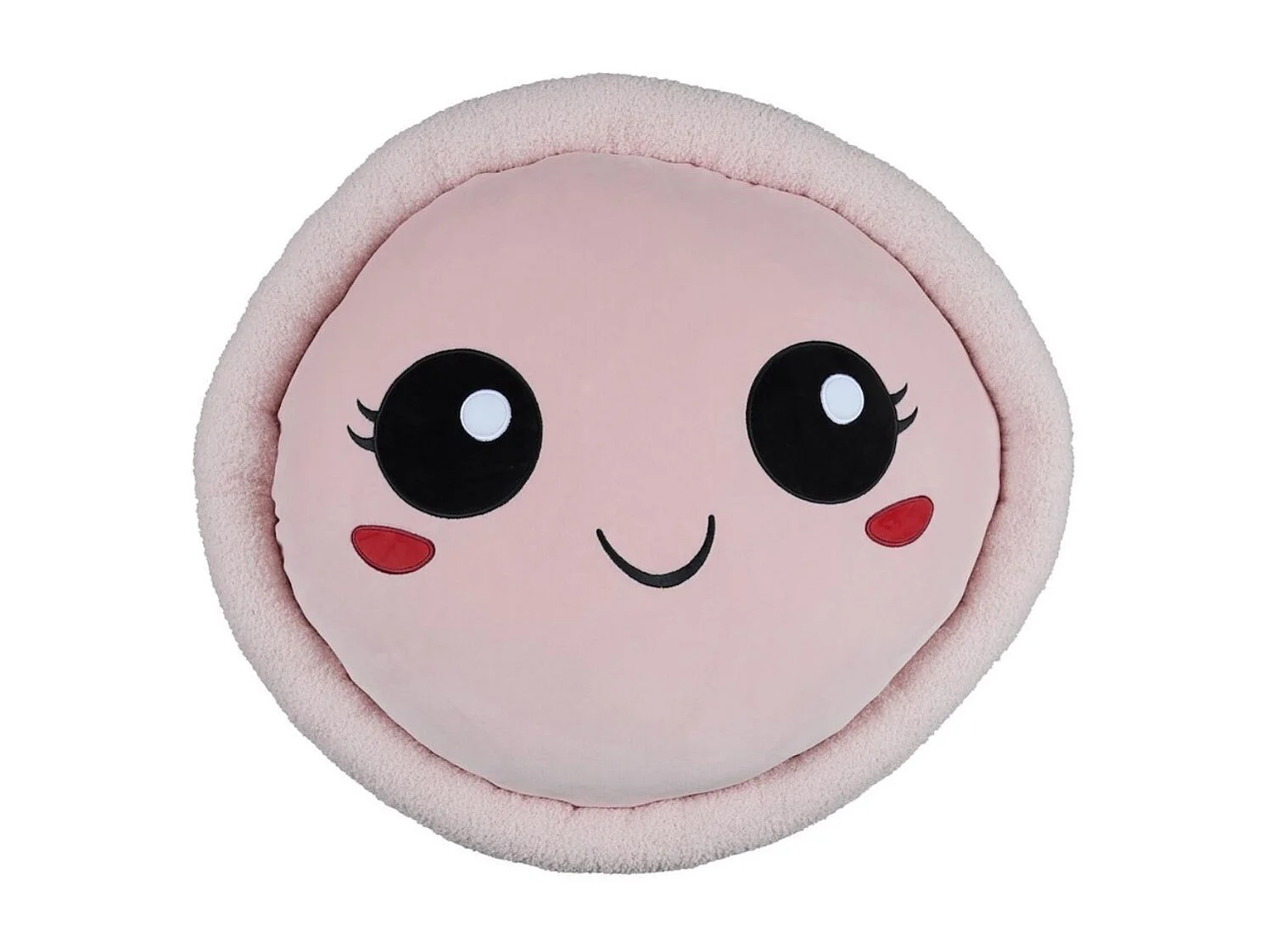 Peluche macaron kawaii en polyester (Ø70 cm)