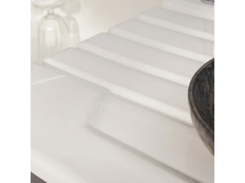 Evier à encastrer 1 bac et demi JACOB DELAFON Gaspard avec système de vidage