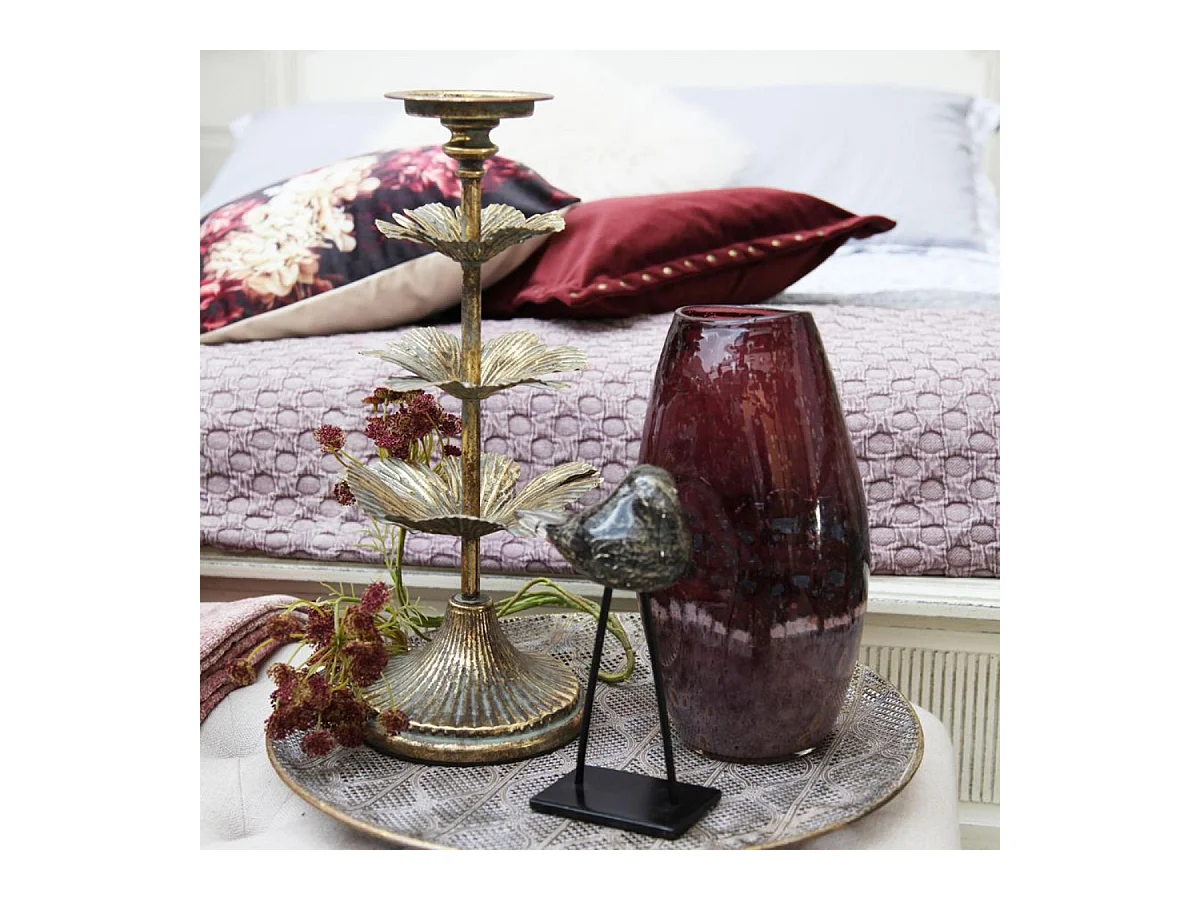 Vase Verre Rouge - Charme Interior's