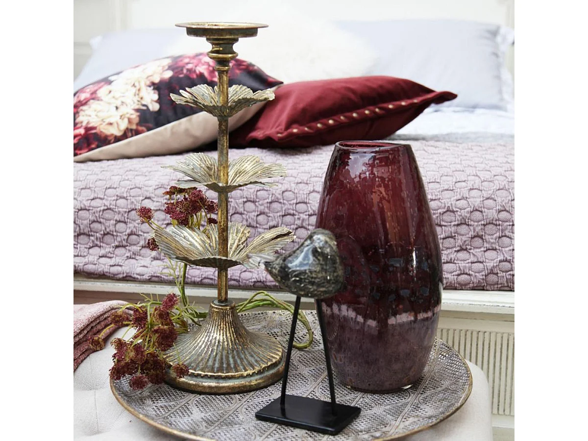 Vase Verre Rouge - Charme Interior's