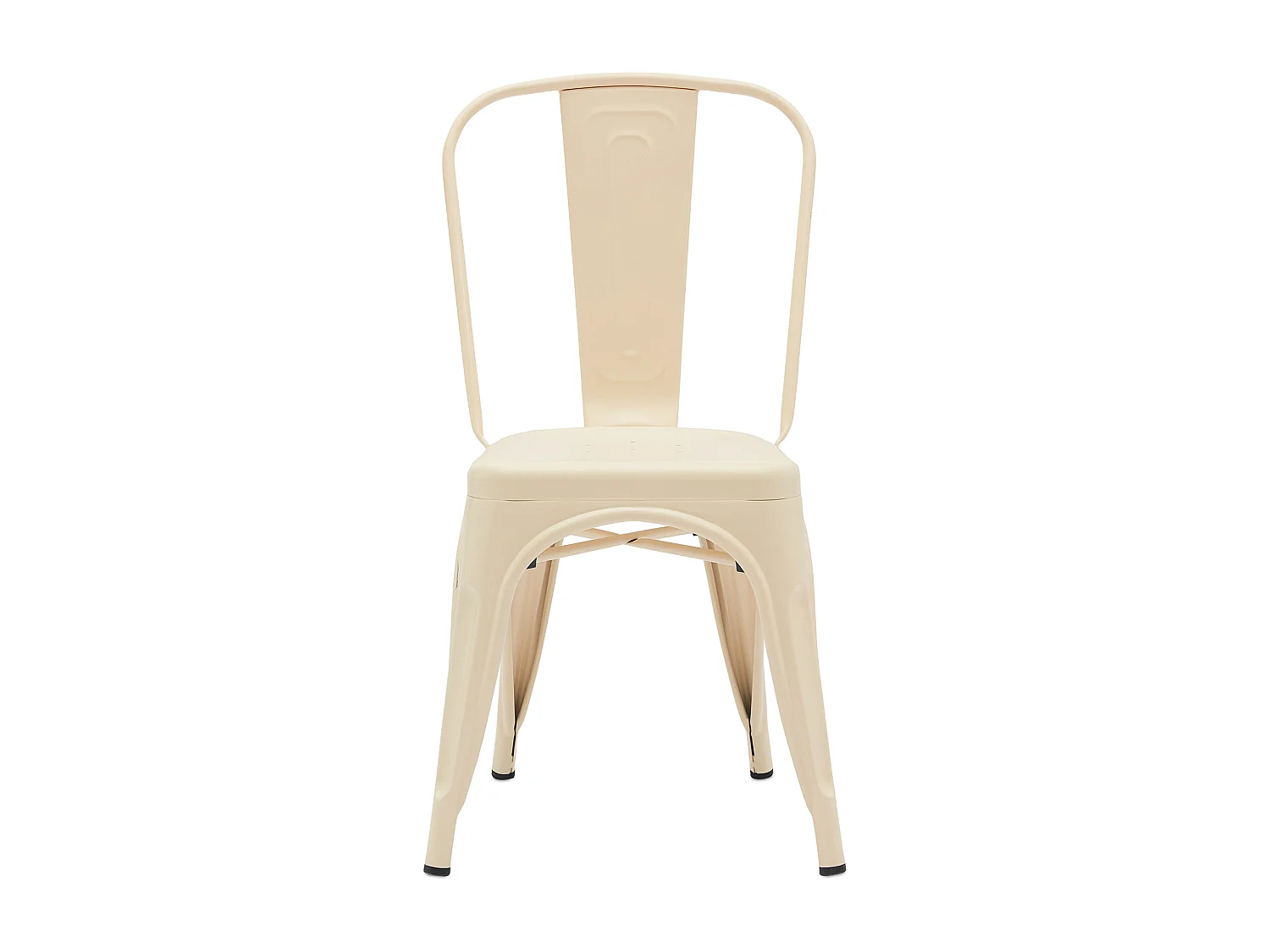 Sedia da pranzo - Design industriale - Acciaio - Opaco - Nuova edizione -Stylix