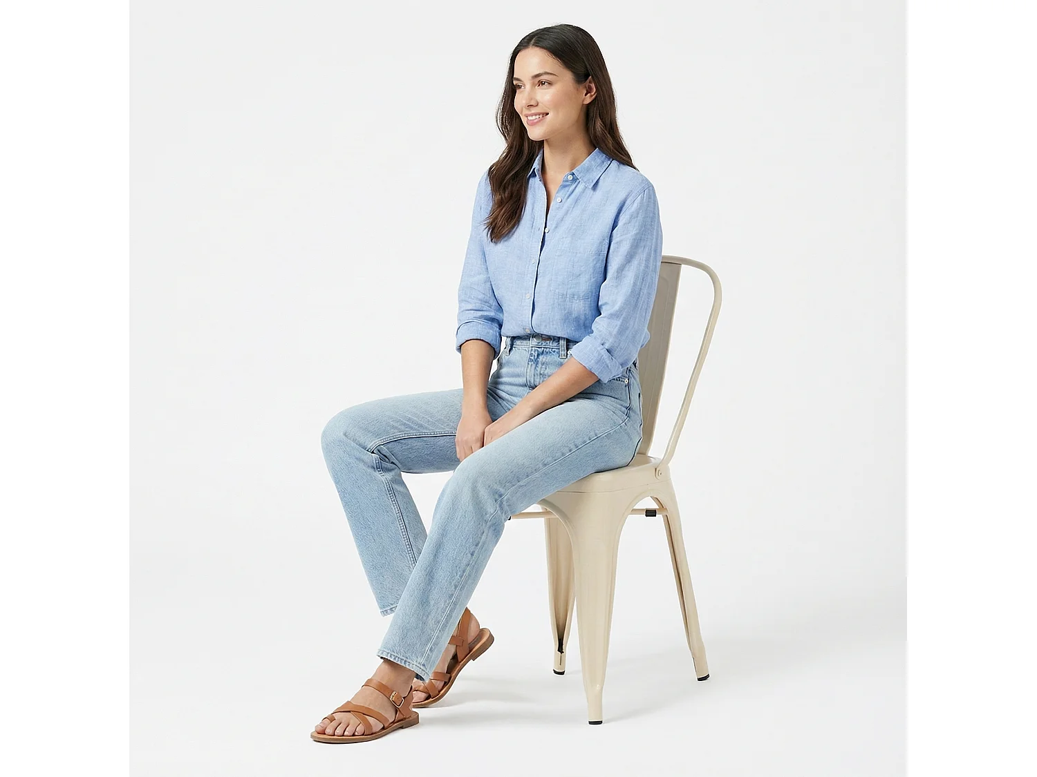 Silla de Comedor - Diseño Industrial - Acero - Mate - Nueva Edición -Stylix