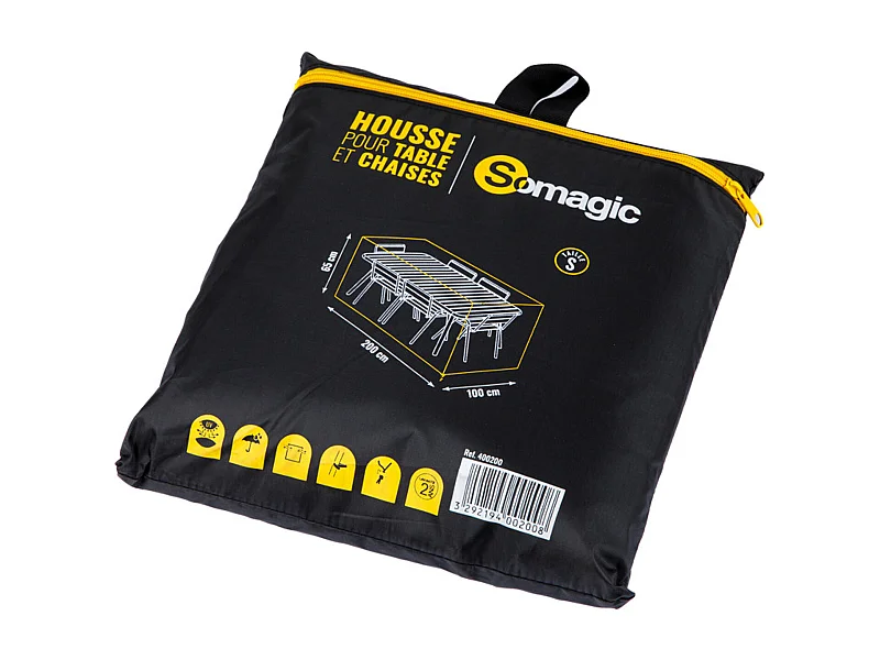 Funda L 200 x An 100 x Al 65 cm para muebles de jardín - SOMAGIC