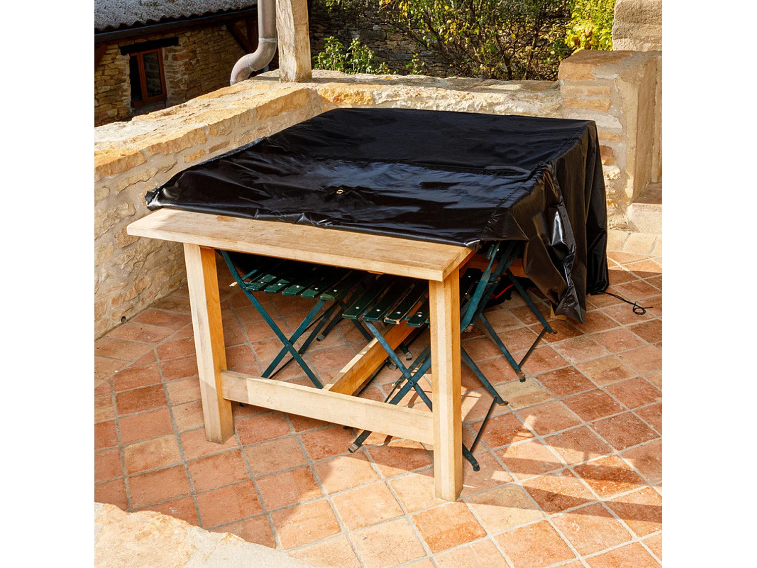 Funda L 200 x An 100 x Al 65 cm para muebles de jardín - SOMAGIC