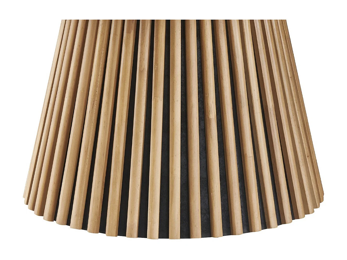 Table basse ronde plateau en céramique effet marbre et bois clair Ø80 cm - Ada