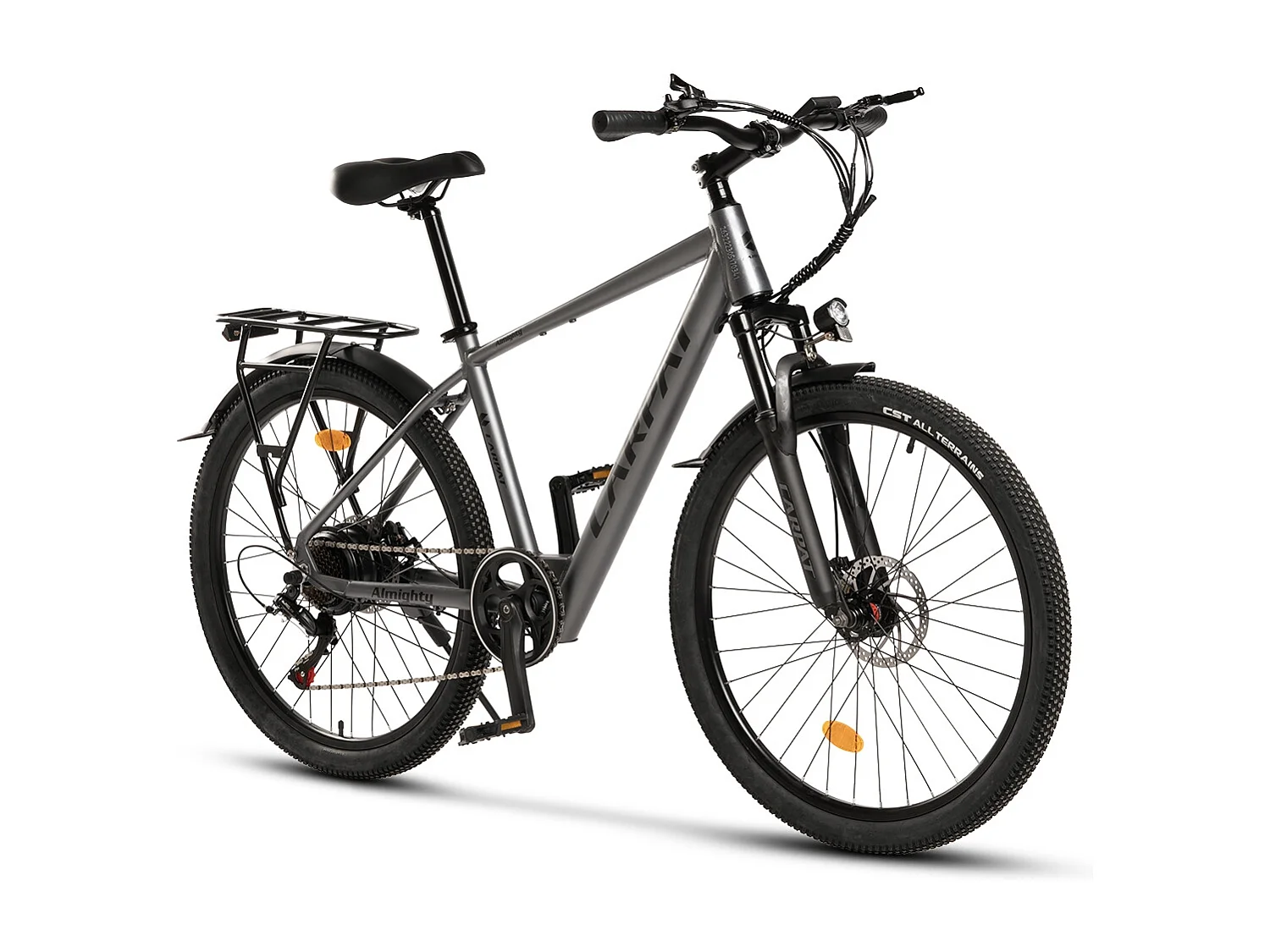 Elektrische mountainbike van 29 inch, 250W motor, bereik van 60-80 km, 7 versnellingen, hydraulische schijfremmen, aluminium frame (140 x 76 x 22 cm)