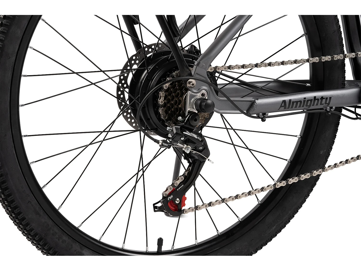 Elektrische mountainbike van 29 inch, 250W motor, bereik van 60-80 km, 7 versnellingen, hydraulische schijfremmen, aluminium frame (140 x 76 x 22 cm)